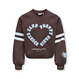 Kids Only - Coletta v-neck print sweat - Coffee bean club