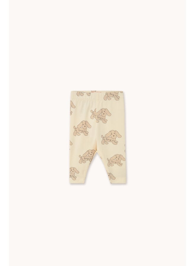 Dogs baby leggings - Vanilla