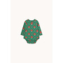 Tiny Cottons - Mushrooms body - Dark emerald