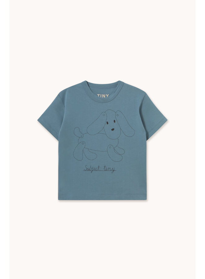 Tiny Cottons - Dog graphic tee - Stone