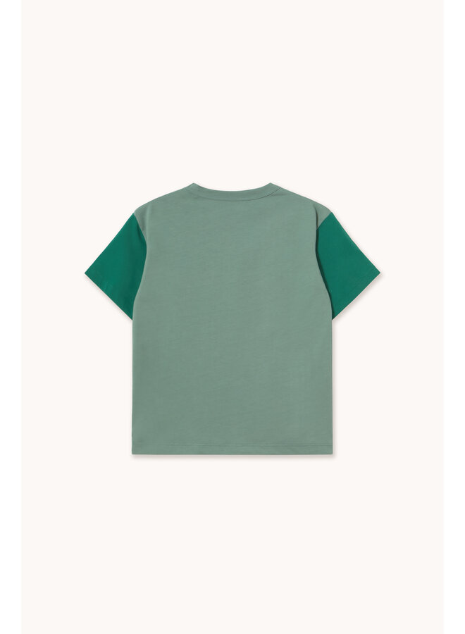 Tiny Cottons - Tiny tea room graphic tee - Teal