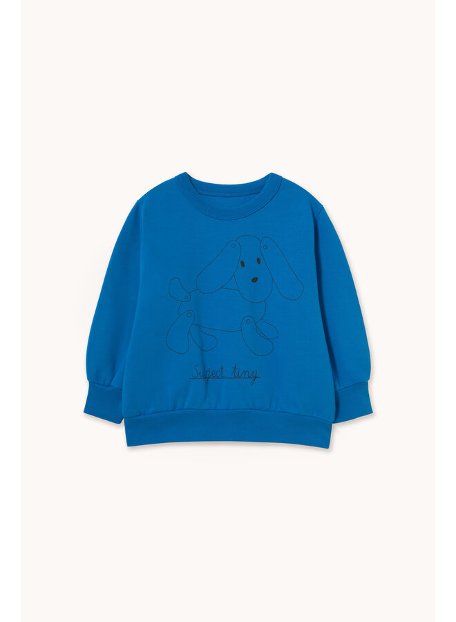 Tiny Cottons - Dog graphic sweatshirt - Blue