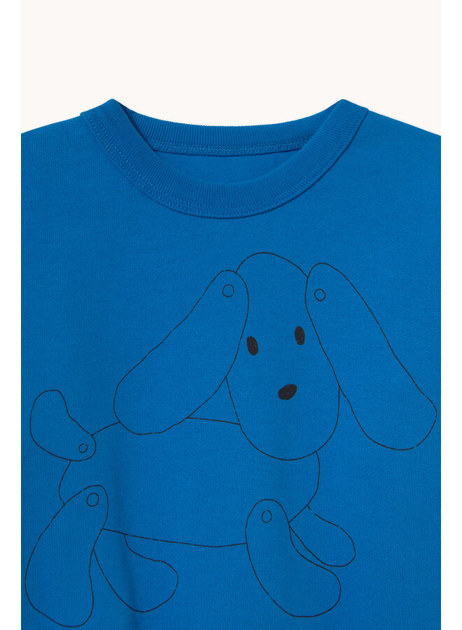 Tiny Cottons - Dog graphic sweatshirt - Blue