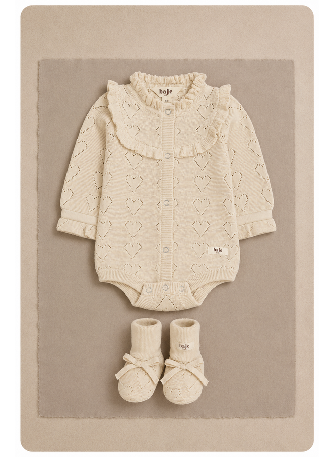 Baje Studio - Jaim bodysuit - Creme oat