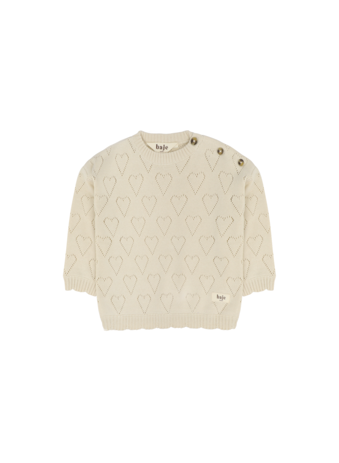 Mexi sweater - Creme oat