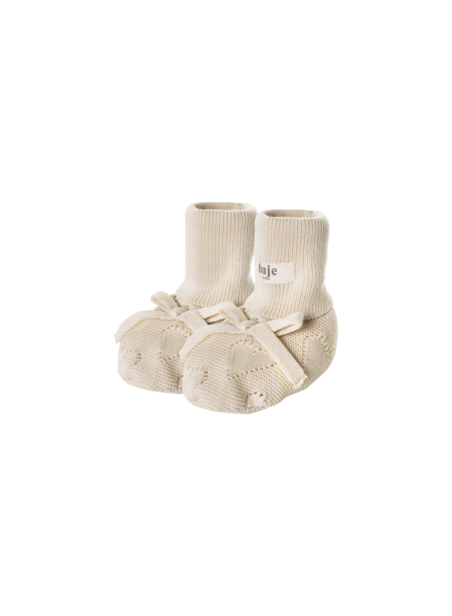 Baje Studio - Flo booties - Creme oat