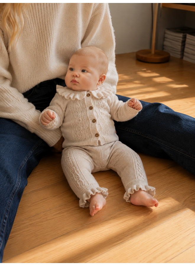 Baje Studio - Serre cardigan - Beige