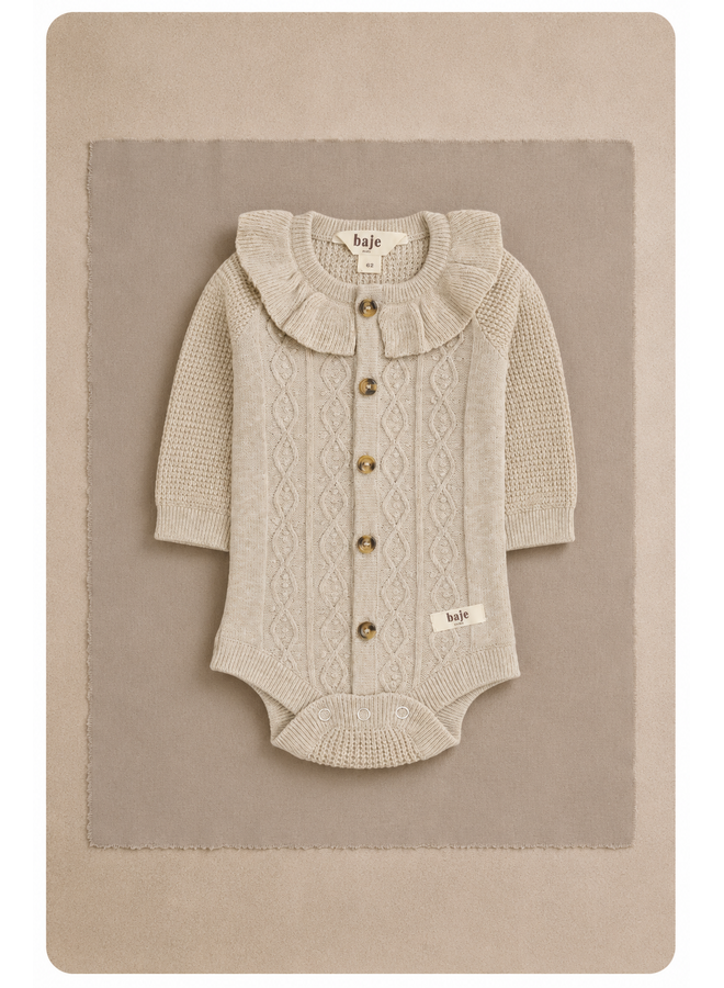 Baje Studio - Fien bodysuit - Beige