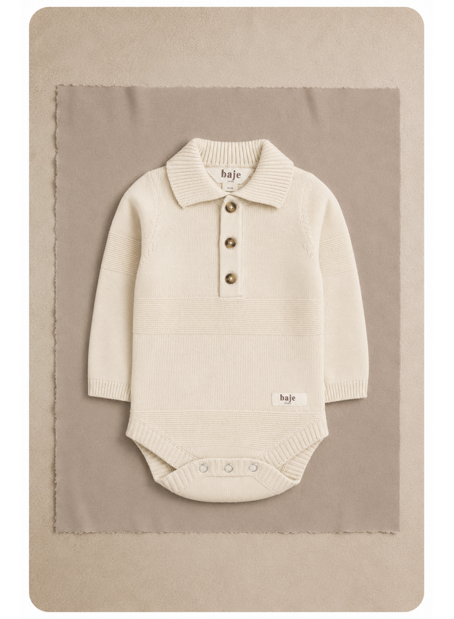 Baje Studio - Deen bodysuit - Creme oat