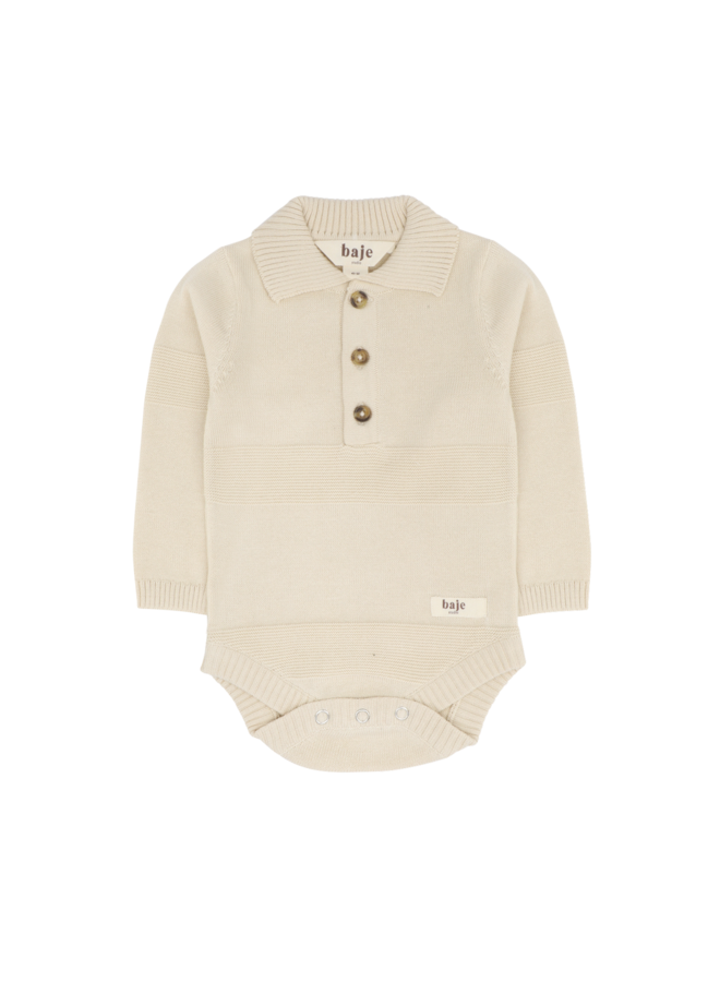 Baje Studio - Deen bodysuit - Creme oat
