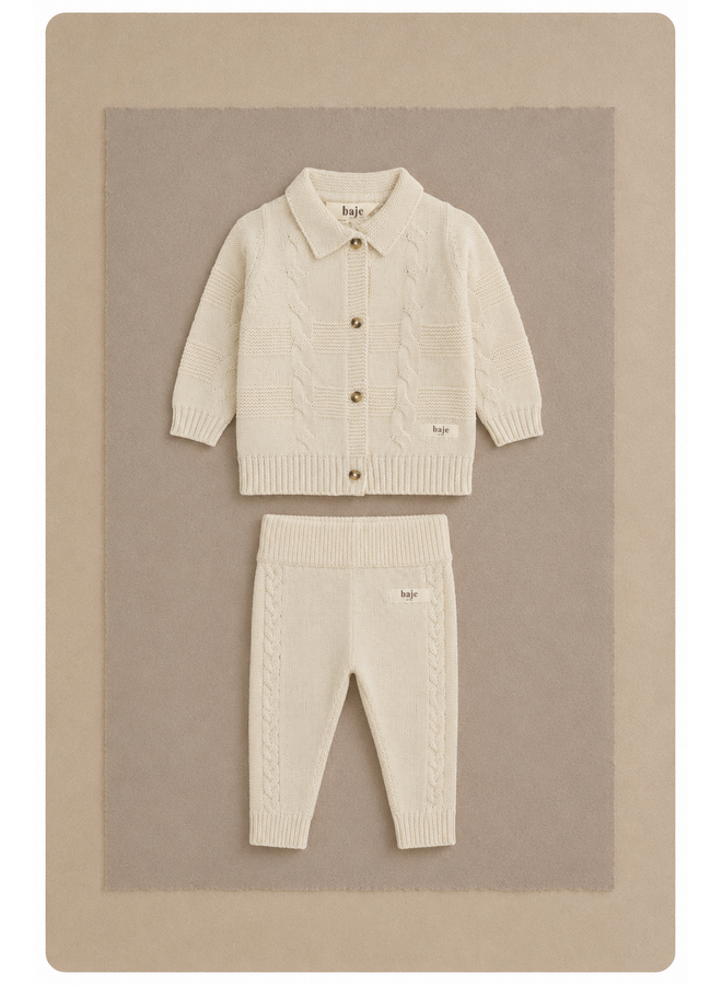 Baje Studio - Naut pants - Creme oat