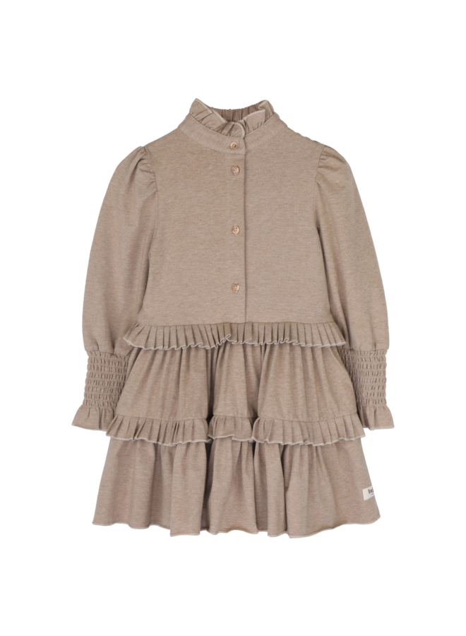 Baje Studio - Moule dress - Taupe light
