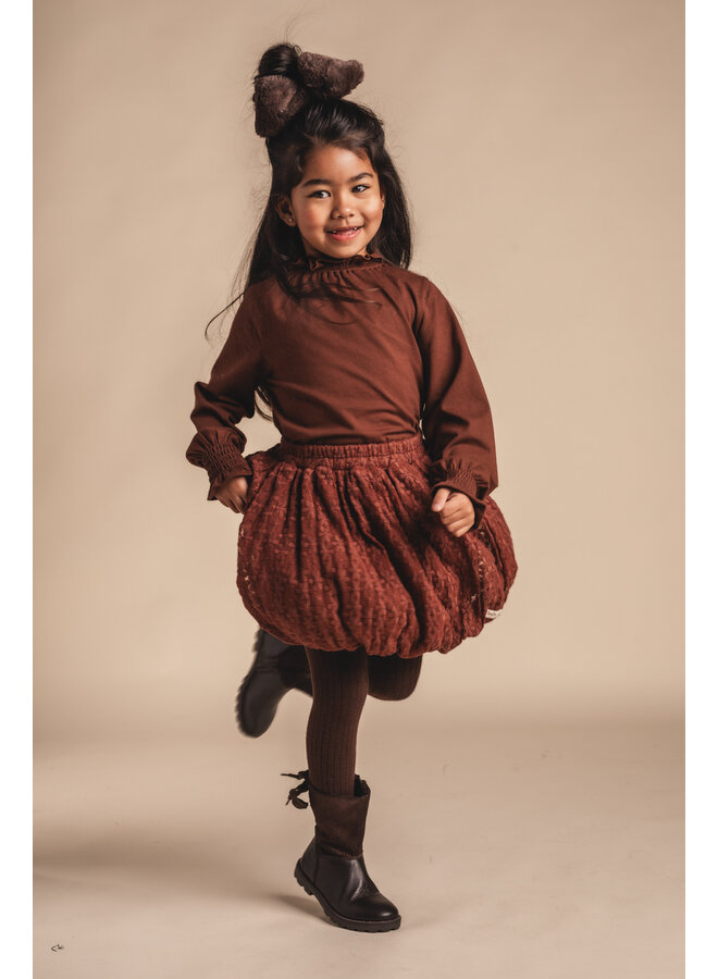 Baje Studio - Vlori skirt - Copper brown