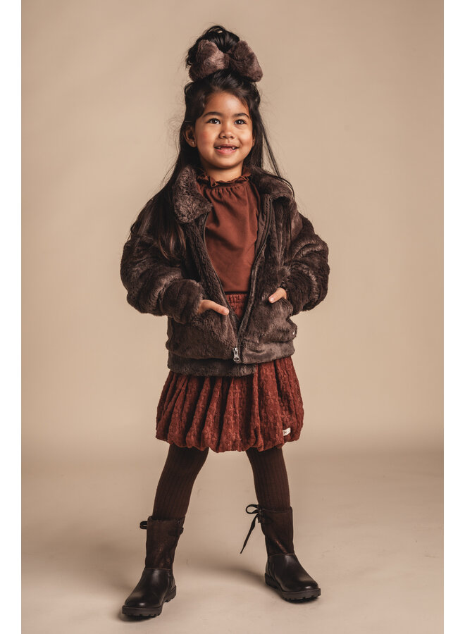 Baje Studio - Vlori skirt - Copper brown