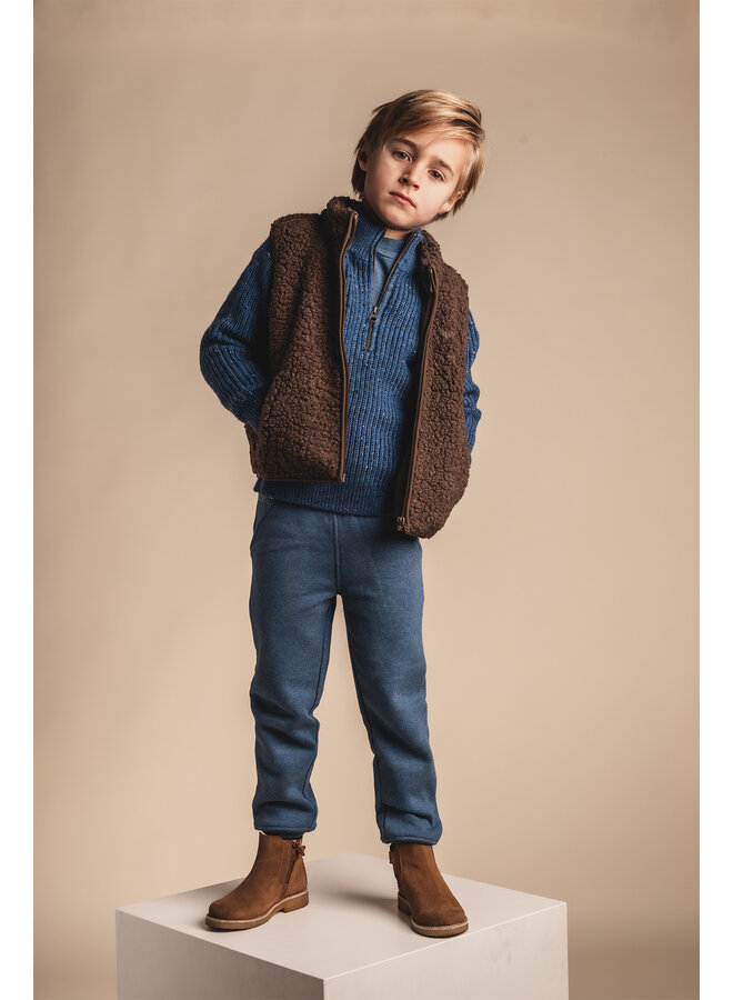 Baje Studio - Myso gilet - Brown choco