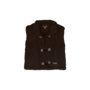Baje Studio - Meddox gilet - Brown choco
