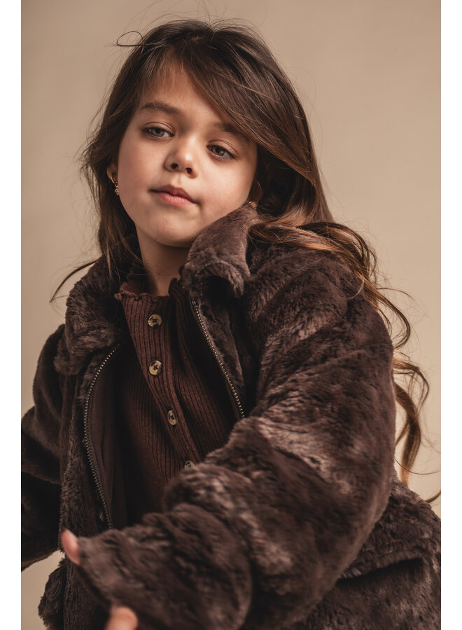 Baje Studio - Isabeau jacket - Brown choco