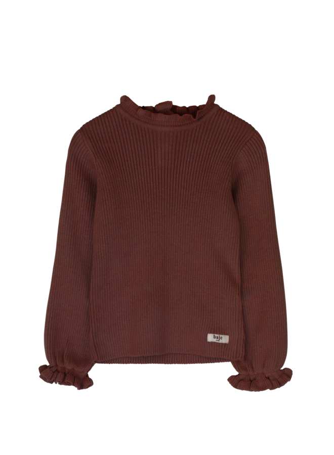 Nula longsleeve - Copper brown