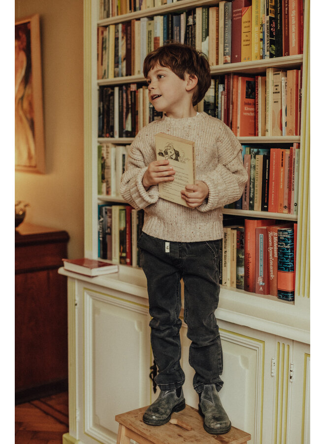 Baje Studio x Leslie Keijzer - Jones pants - Grey steel