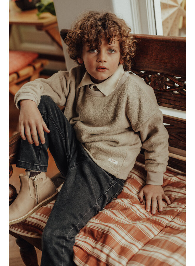 Baje Studio x Leslie Keijzer - Jones pants - Grey steel