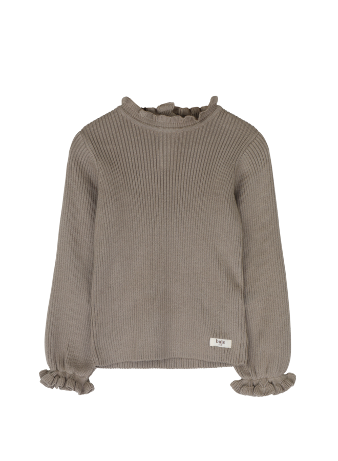 Nula longsleeve - Taupe