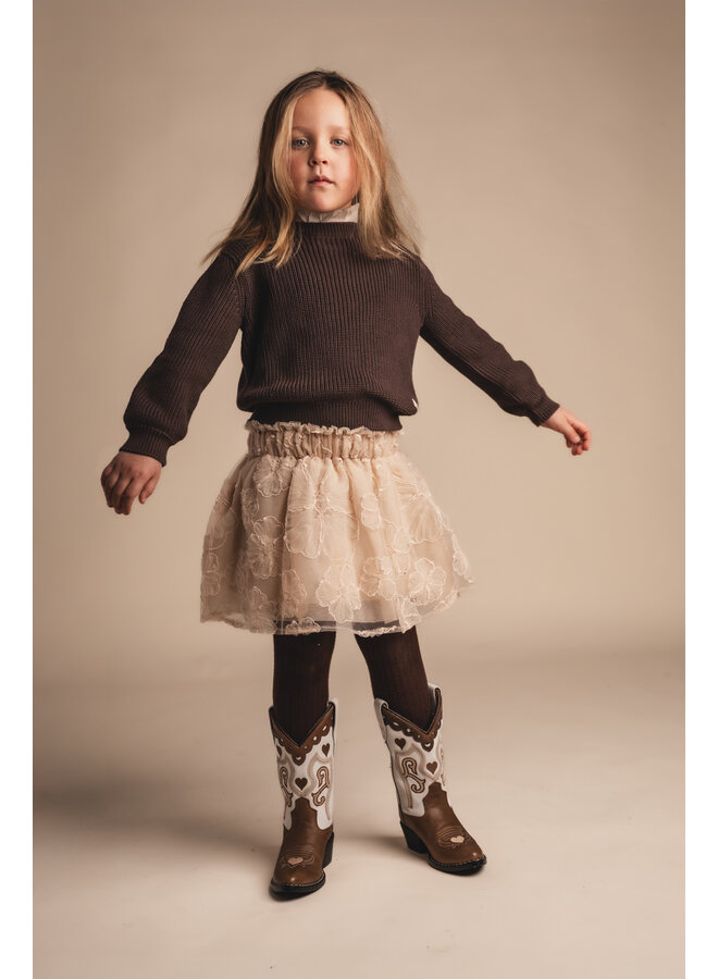 Baje Studio - Mai sweater - Brown choco
