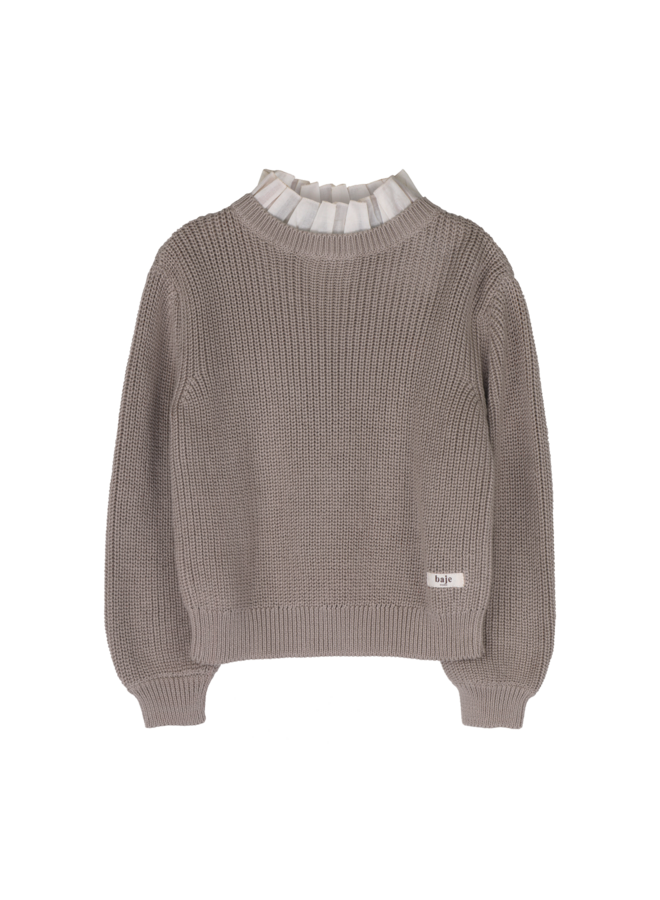 Baje Studio - Mai sweater - Taupe light