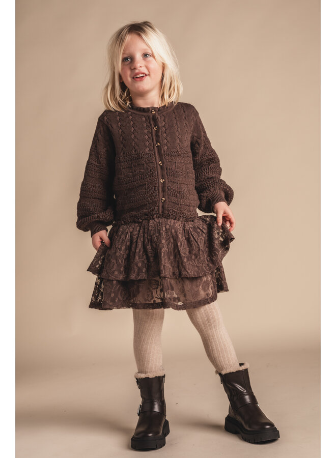 Baje Studio - Yole dress - Brown choco