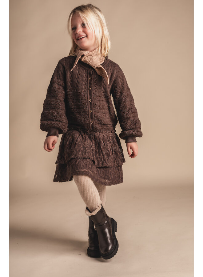 Baje Studio - Yole dress - Brown choco