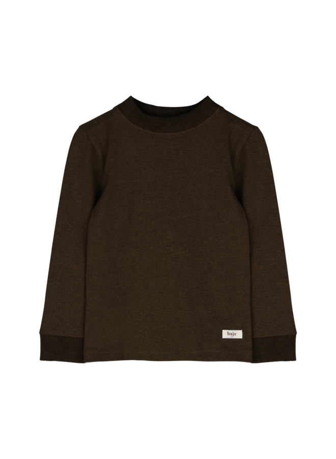 Baje Studio - Stoney longsleeve - Brown choco
