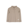 Baje Studio - Ferry longsleeve polo - Taupe light