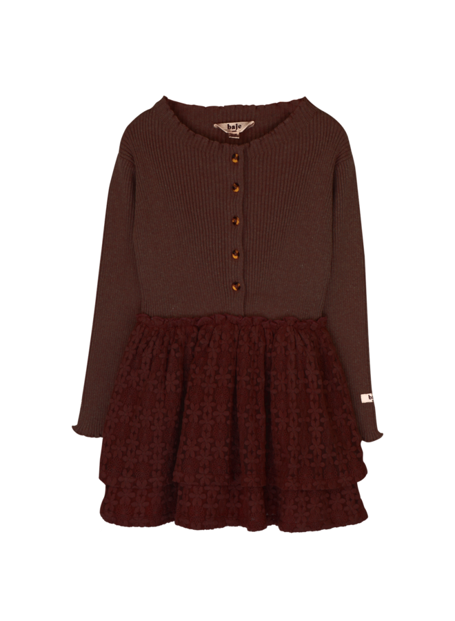 Nysha dress - Copper brown