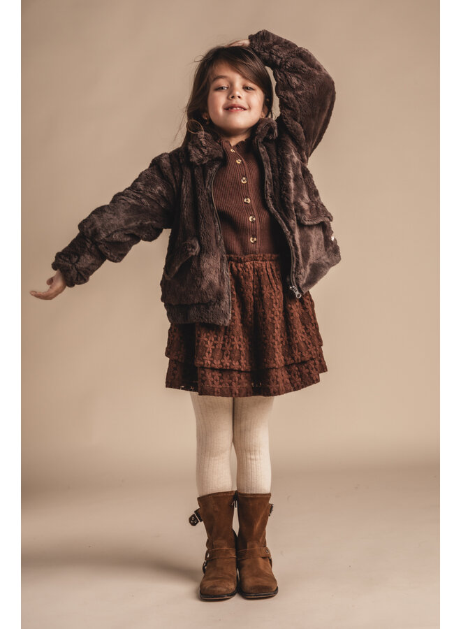 Baje Studio - Nysha dress - Copper brown