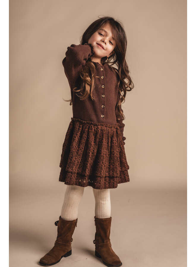 Baje Studio - Nysha dress - Copper brown
