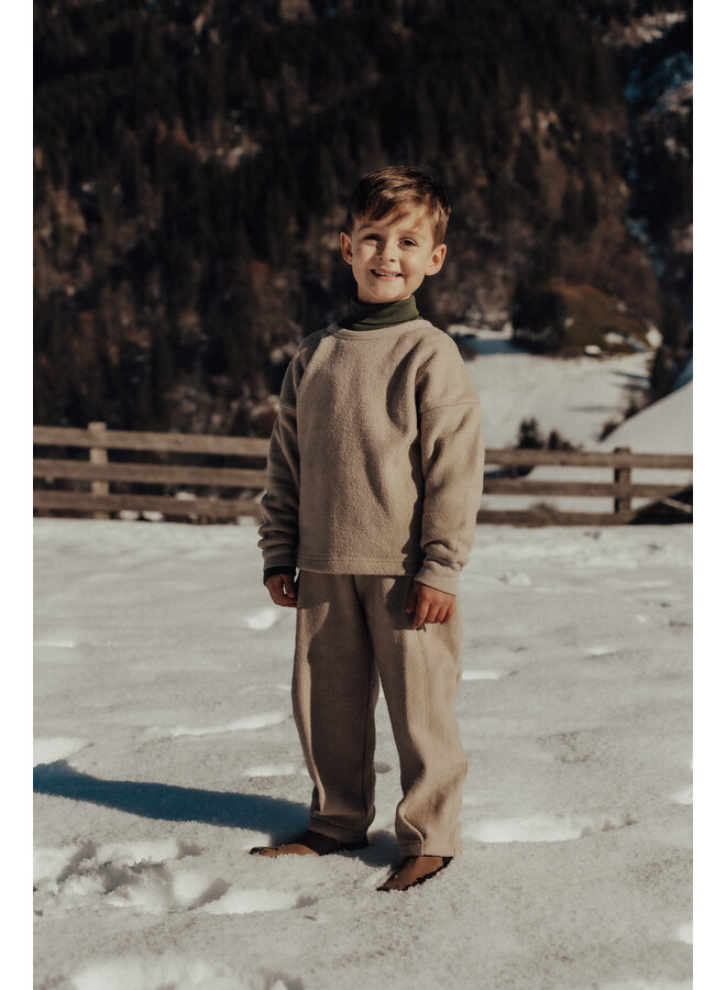Baje Studio x Leslie Keijzer - Yordin sweater - Taupe light