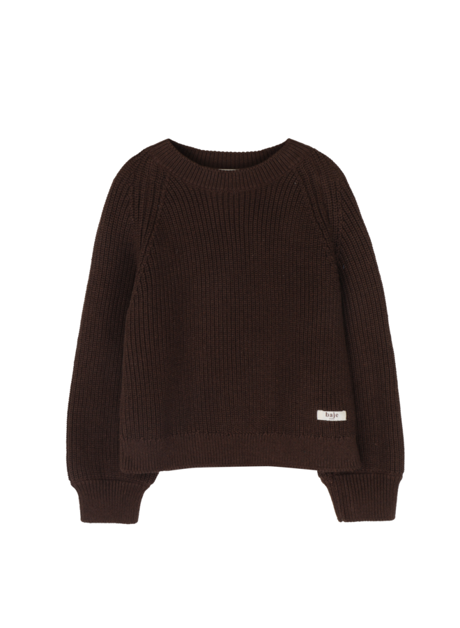 Baje Studio - Lowell sweater - Brown choco