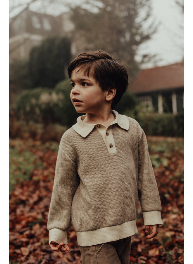 Baje Studio - Nuka sweater - Taupe light