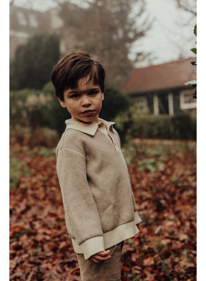 Baje Studio - Nuka sweater - Taupe light