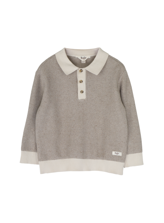 Baje Studio - Nuka sweater - Taupe light