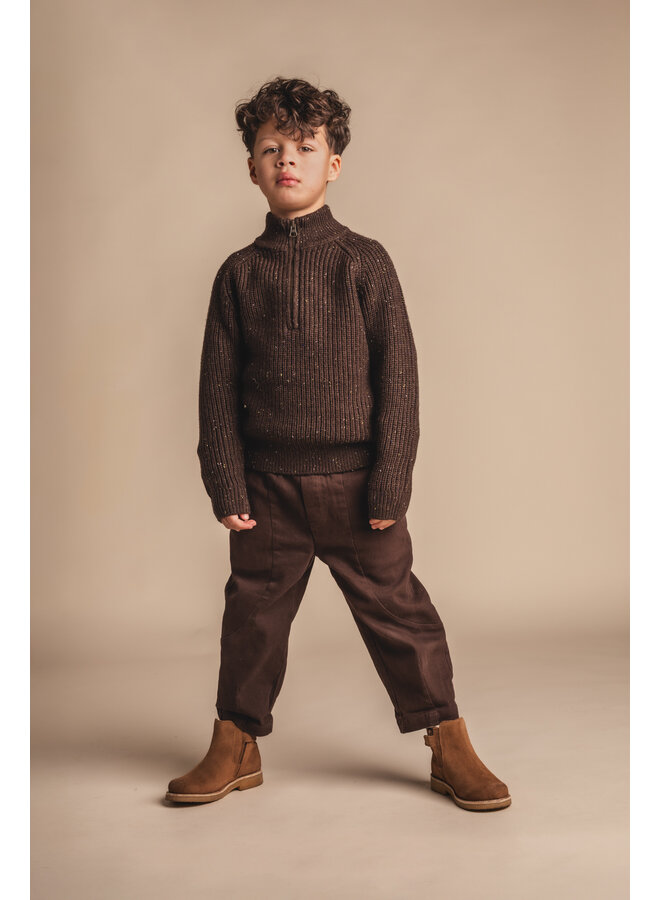 Baje Studio - Maeze pants - Brown choco