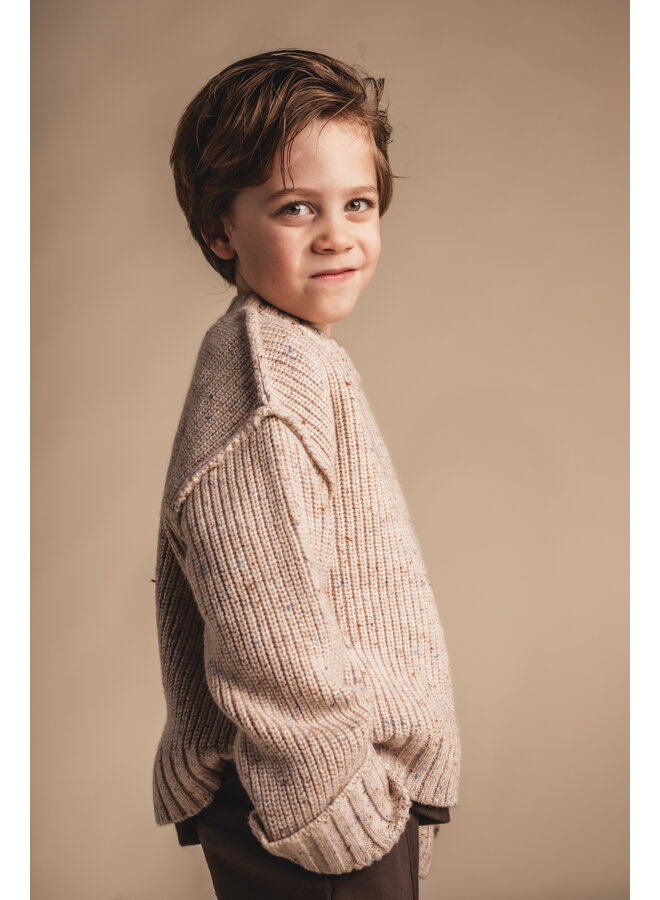 Baje Studio - Lowe sweater - Taupe light