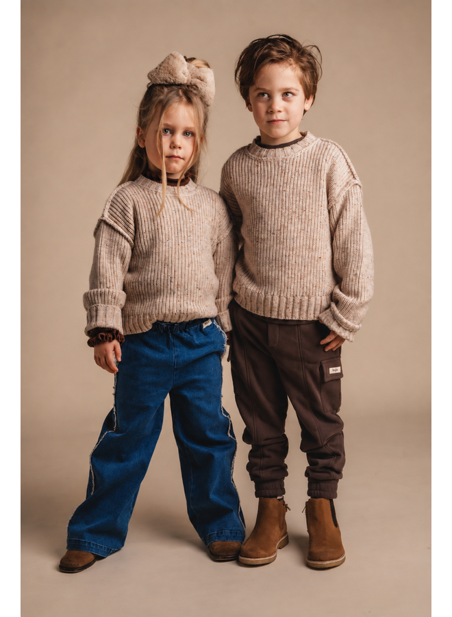 Baje Studio - Lowe sweater - Taupe light
