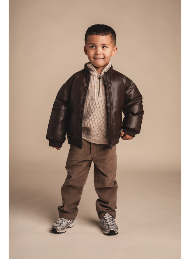 Baje Studio - Luigi jacket - Brown choco