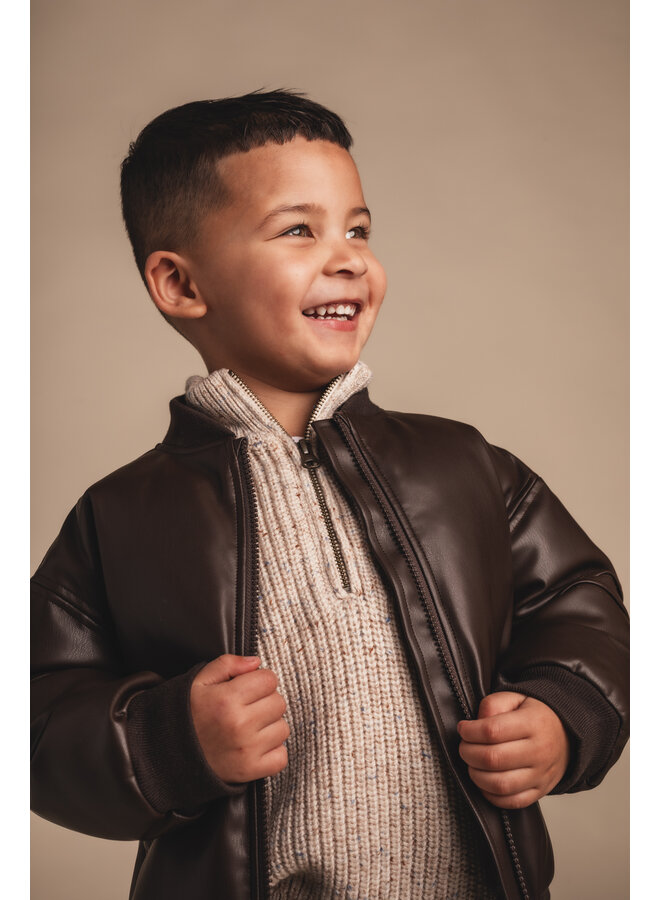 Baje Studio - Luigi jacket - Brown choco