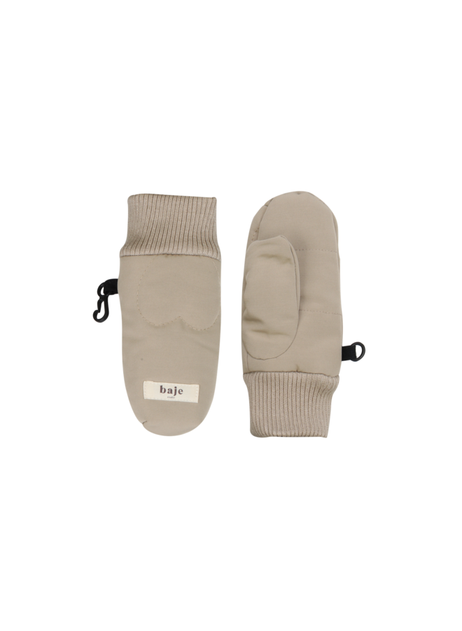 Baje Studio - Frozen gloves - Beige AOP