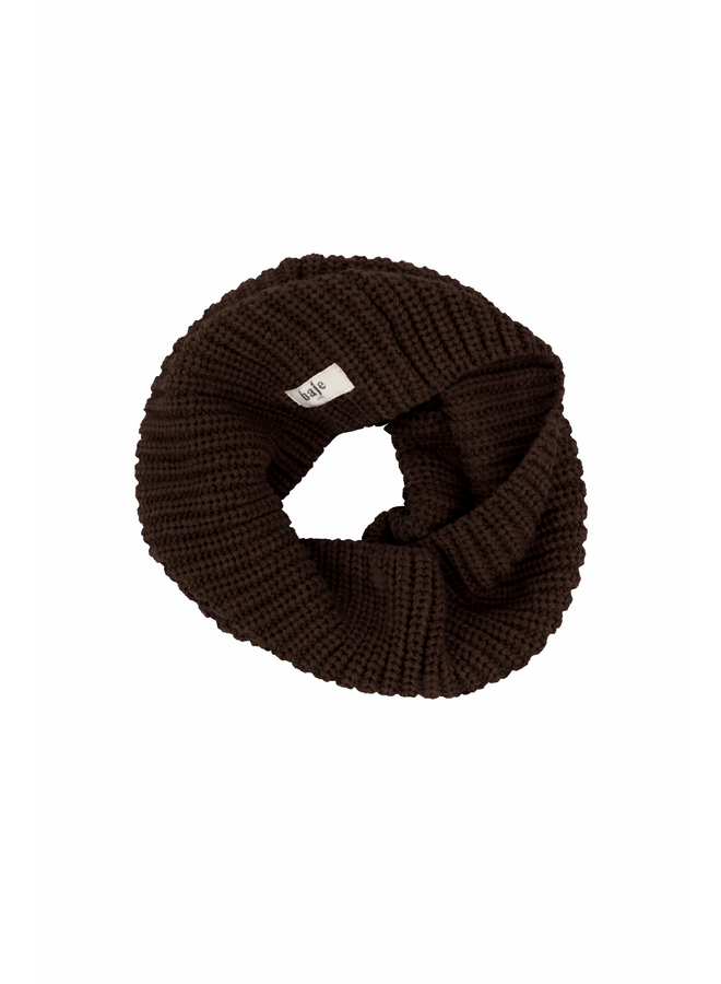 Baje Studio - Wintery scarf - Copper brown