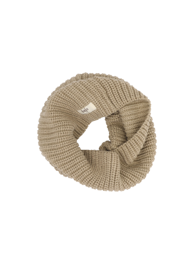 Baje Studio - Wintery scarf - Taupe clay