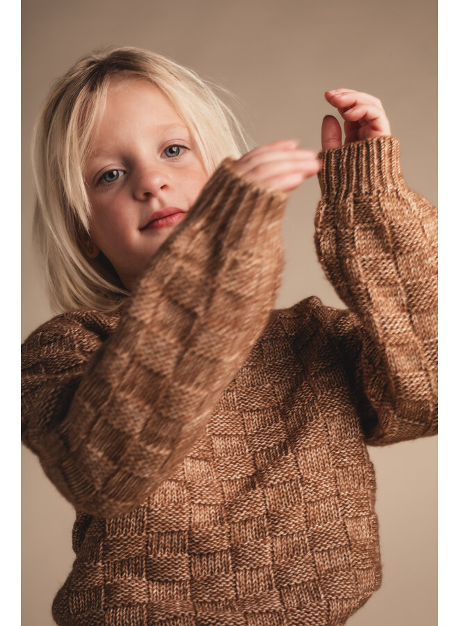Baje Studio - Veza sweater - Copper brown