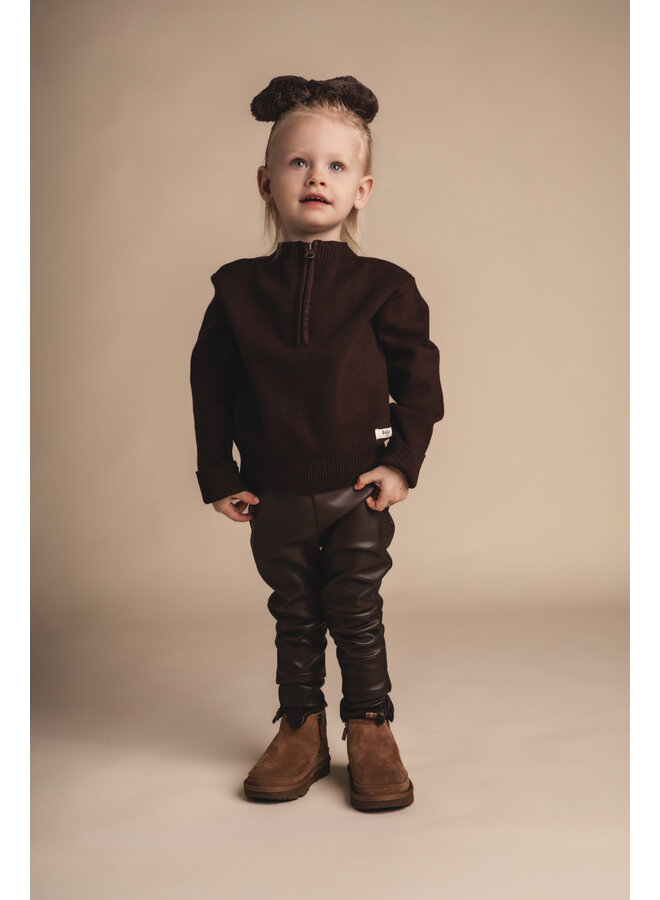 Baje Studio - Meza sweater - Brown choco