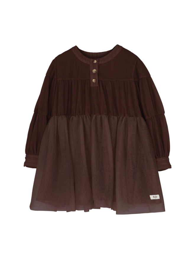 Baje Studio - Julia dress - Copper brown